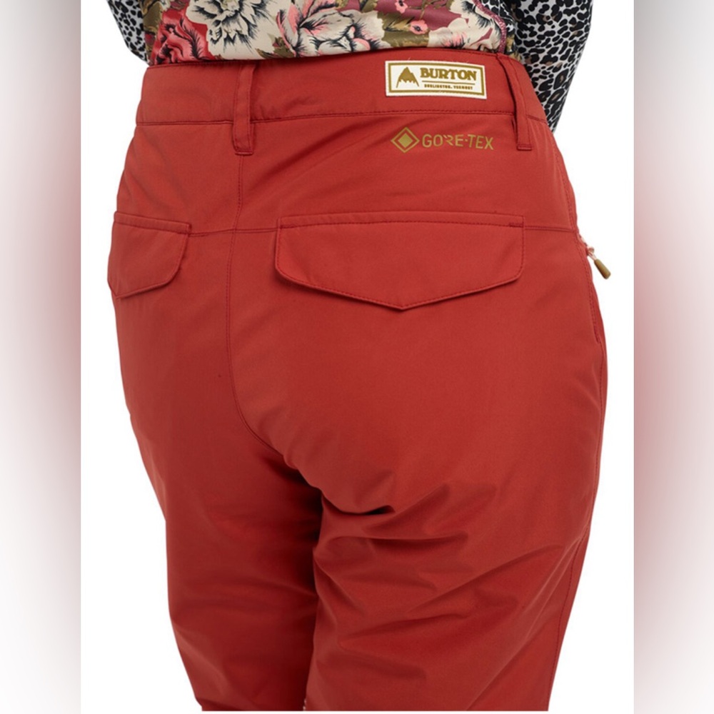 [SOLD] XS Burton Gore-Tex Duffey Pants in Tandori colour snow pants - Picture 5 of 8